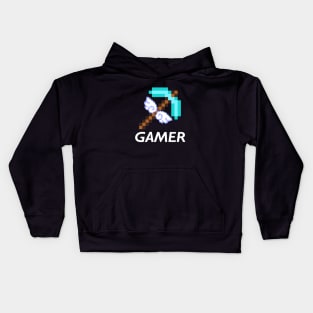 Air-Pick Epic Gamer White Kids Hoodie